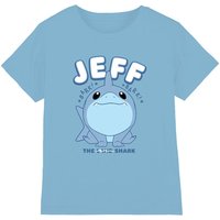 Marvel Boy's Spidey & His Amazing Friends Jeff The Land Shark T-Shirt in Blue | Size: 5-6 Years