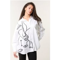 Oversized Embroidered Shirt