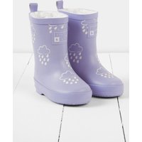 Grass & Air Winter Colour Changing Wellies in Lilac | Size: 9