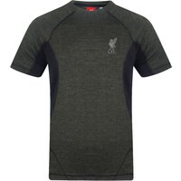 Liverpool FC Boy's Kids Poly T-Shirt in Green | Size: 4-5 Years