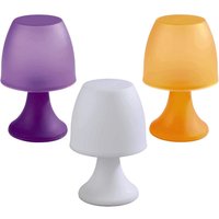 Set 3 Night Mood Lights Battery Operated Portable Indoor Lamps