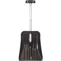 Telescopic Car Shovel Lightweight Foldable & Compact Aluminium Snow Shovel Wide Head & Extendable Handle
