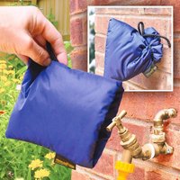 2 x Tap Jackets Outdoor Insulated Quilted Waterproof Tap Protector Covers Prevent Taps Freezing Cold Conditions