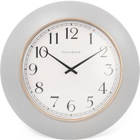 Battery Powered Round Wall Clock 30cm Diameter