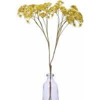 Artificial Single Dill Spray Stem Faux Fake Silk Flower Indoor Home Floral Decoration Measures L42cm