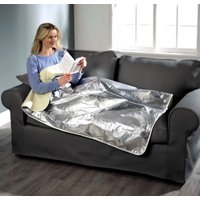 Zero Degree Ultimate Heat Retaining Blanket 146 x 94cm Soft Lightweight Reversible & Water Resistant Polyester Fleece Throw
