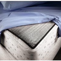 Heat Reflective Bed Underlay Energy Efficient Insulating Foam Mattress Topper Lined Aluminium Single