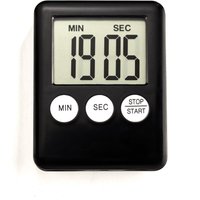 Large Display Digital Timer Magnetic Kitchen Cooking Countdown Alarm Fridge or Cooker Easy Read Screen & 3 Buttons