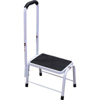 Step Stool Handrail & Anti Slip Rubber Surface