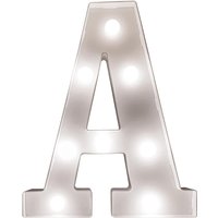 Battery Powered 3D Letter LED Light Freestanding or Wall Mounted Alphabet Lighting Home or Party Decoration H22 x W14 x D3cm