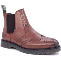 Warkton Leather Brogue Chelsea Boots