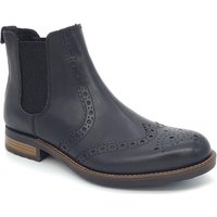 Albert Brogue Leather Chelsea Boots