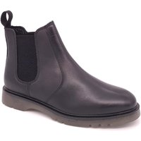 Frank James Men's Naseby Leather Chelsea Boots in Black | Size: 10