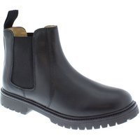 Frank James Rutland Leather Chelsea Boots in Black | Size: Infant 9