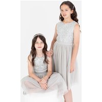 Delicate Sequin Midi Dress