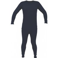 Britwear Kids Thermal Underwear Set Long John Bottom & Long Sleeve Top in Charcoal | Size: 3-5 Years