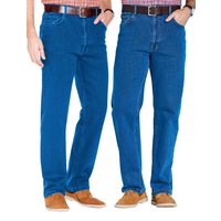 Denim Jeans Pack 2 Stretch Fabric Side Elasticated Waistband