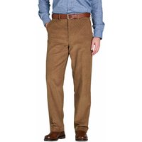 Cotton Corduroy Trousers Hidden Extra Waistband Light 44S