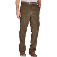 Cotton Corduroy Trousers Hidden Extra Waistband 38S