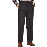 Fleece Lined Elasticated Thermal Trousers Adjustable Drawcord 32XL