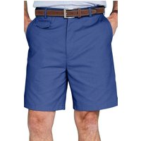 Chums Men's Cotton Chino Shorts with Discreet Side Elastication in Navy | Size: 34