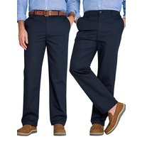 Stain & Water Resistant Cotton Chino Trousers 34S