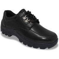 Leather Lace Wide Fitting Walking Shoe