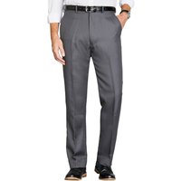 High Rise Poly Twill Trousers Stretch Waist 42R