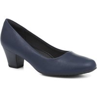 Pavers Women's Heeled Court Shoes in Navy | Size: 9