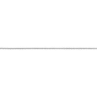 Silver Trace Pendant Chain Necklace 1.3mm 18 inch
