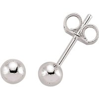 Ball Stud Earrings 4mm