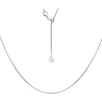 Adjustable Toggle Lariat Pendant Chain Necklace 1mm 22inch
