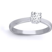 18ct White Gold 1ct Diamond Solitaire Engagement Ring Y