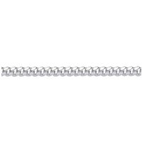 Miami Cuban Court Curb Link Chain Bracelet 4mm 8.5"