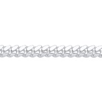 Miami Cuban Court Curb Link Chain Bracelet 7mm 8.5"