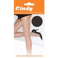 10 Denier Ultra Sheer Stockings True