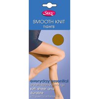 Silky Women's Smooth Knit Tights (1 Pairs) in Pale Pink | Size: Medium