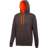 Varsity Hooded Sweatshirt Hoodie Burnt