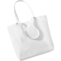 Westford Mill Cotton Shopper Bag - 16 Litres in White