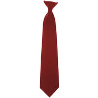 Yoko Clip-On Tie in Burgundy