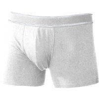Kariban Men's Plain Boxer Boxer Shorts Underwear in White | Size: Small