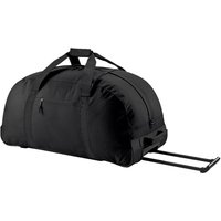 Bagbase Men's Wheelie Holdall Duffle Bag (105 Litres) in Black