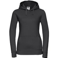 Russell Women's Premium Authentic Hoodie (3-Layer Fabric) in Black | Size: Small