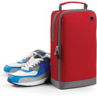 Bagbase Men's Sport Shoe Accessory Bag (8 Litres) in Red