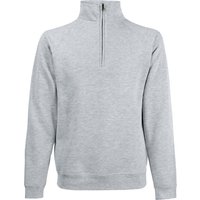 Premium 70 30 Zip Neck Sweatshirt