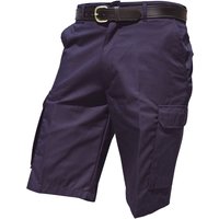 Warrior Men's Cargo Work Shorts in Navy | Size: 32R