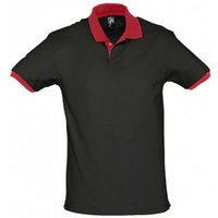Prince Contrast Pique Short Sleeve Cotton Polo Shirt