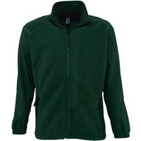 SOL'S Men's North Full Zip Outdoor Fleece Jacket in Green | Size: 4XL