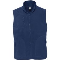 SOL'S Men's Norway Anti-Pill Fleece Bodywarmer Gilet in Navy | Size: 4XL