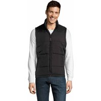 SOL'S Warm Padded Bodywarmer Jacket in Black | Size: 3XL